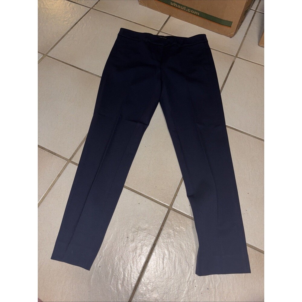 White House Black Market Perfect Form Ankle Pants Womens 2 Auburne Zip Slim Ankl